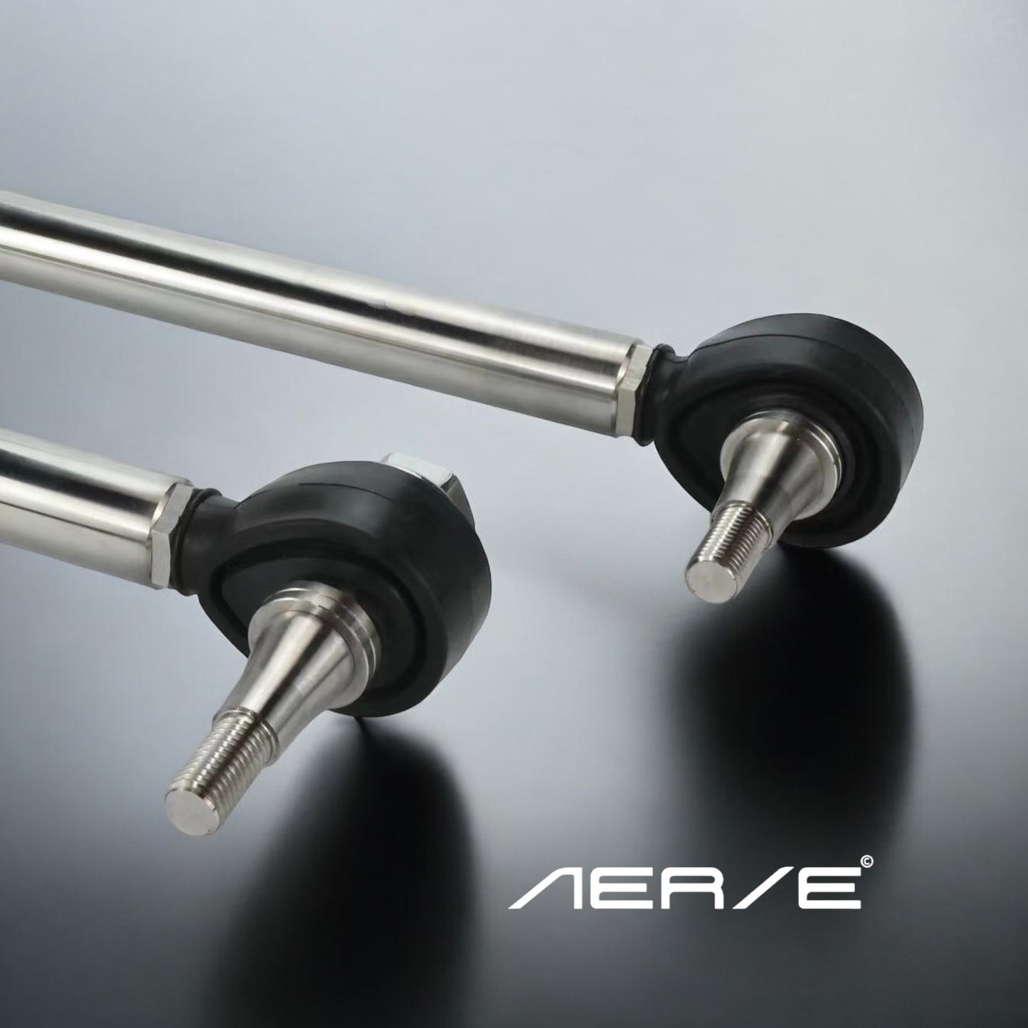 Emira adjustable front track rod ends kit by aerie performance