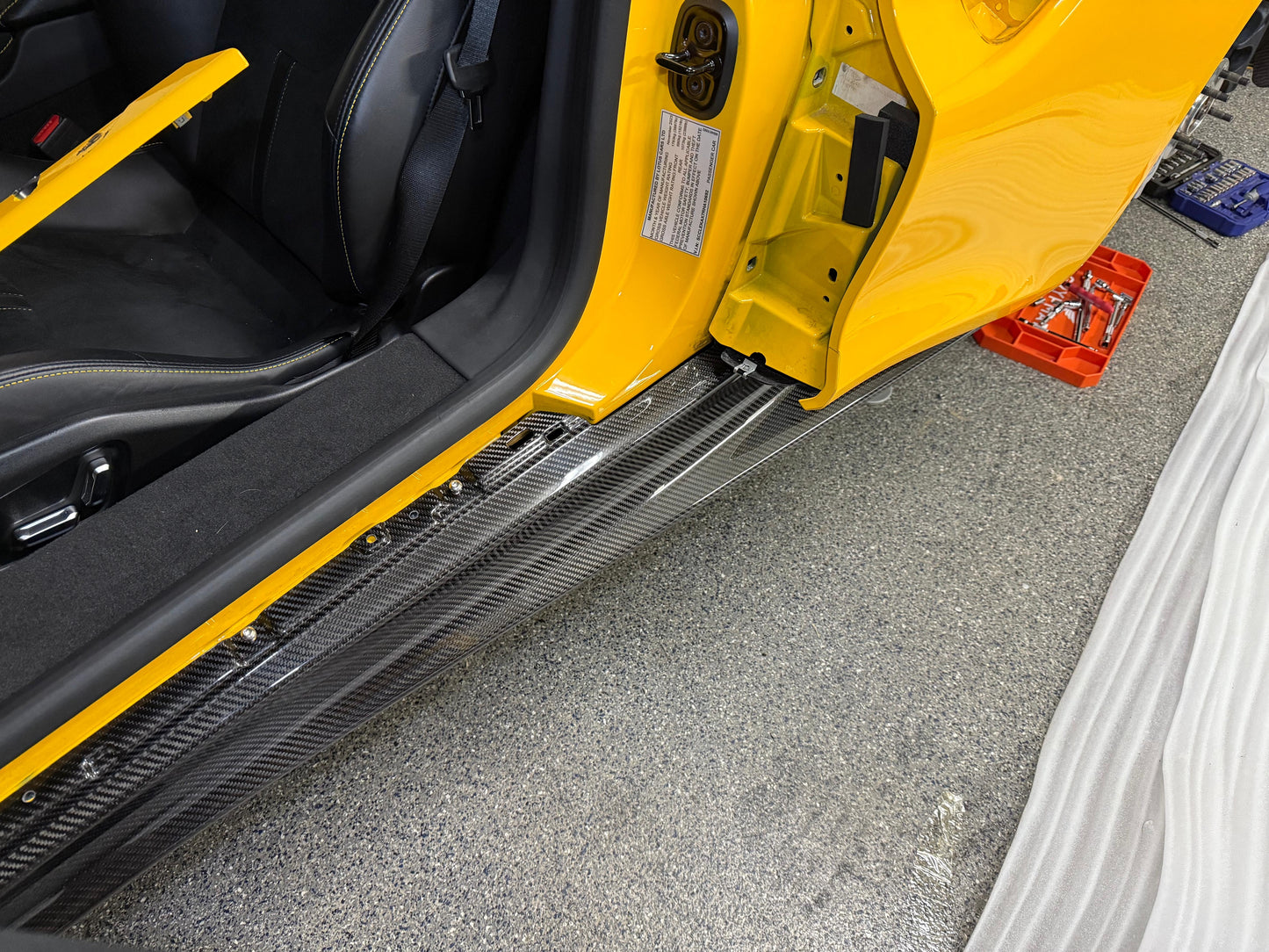 Emira Carbon Fiber OEM Moulded Side Skirts (Replacement)