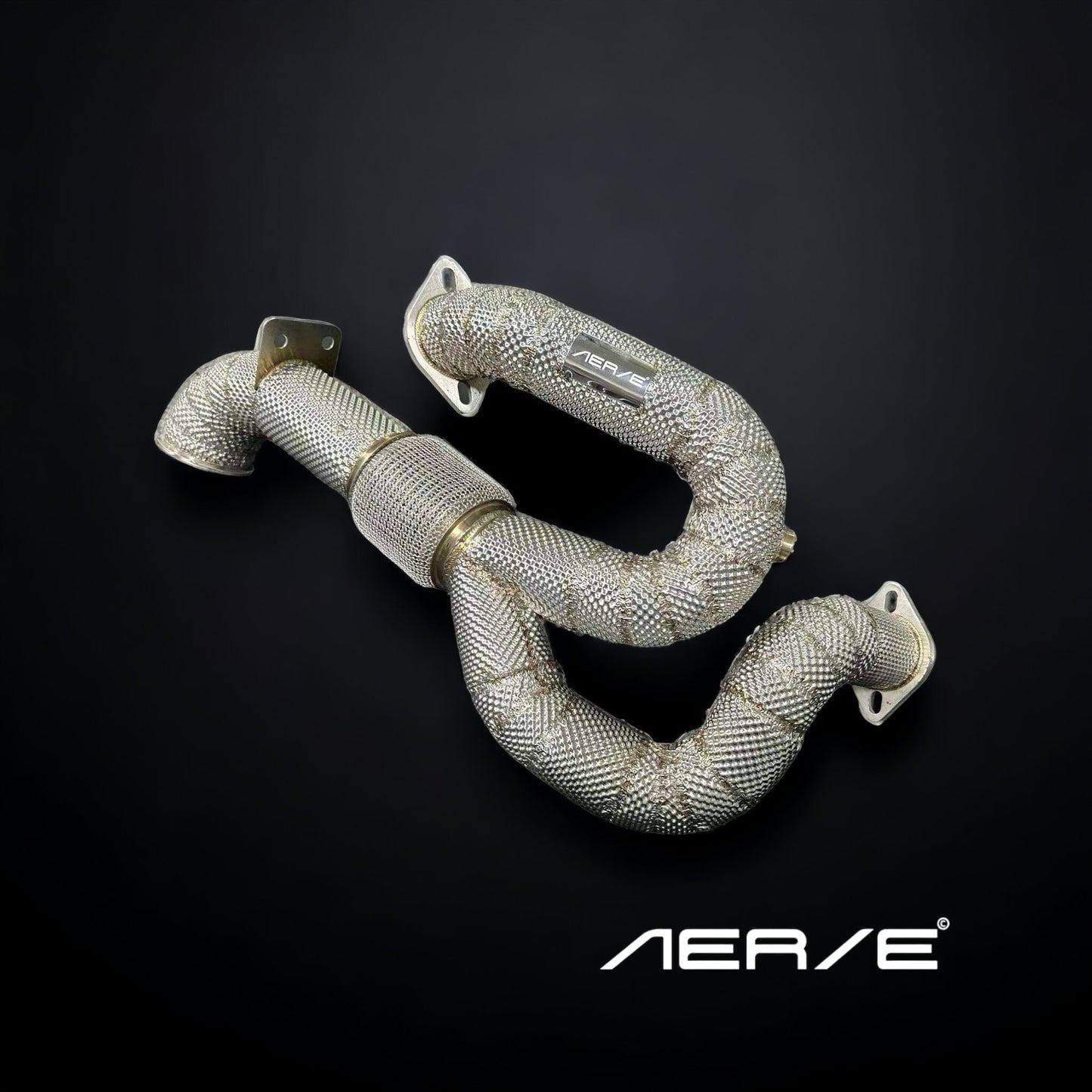 Exige 410 heat insulation y-pip by aerie performance