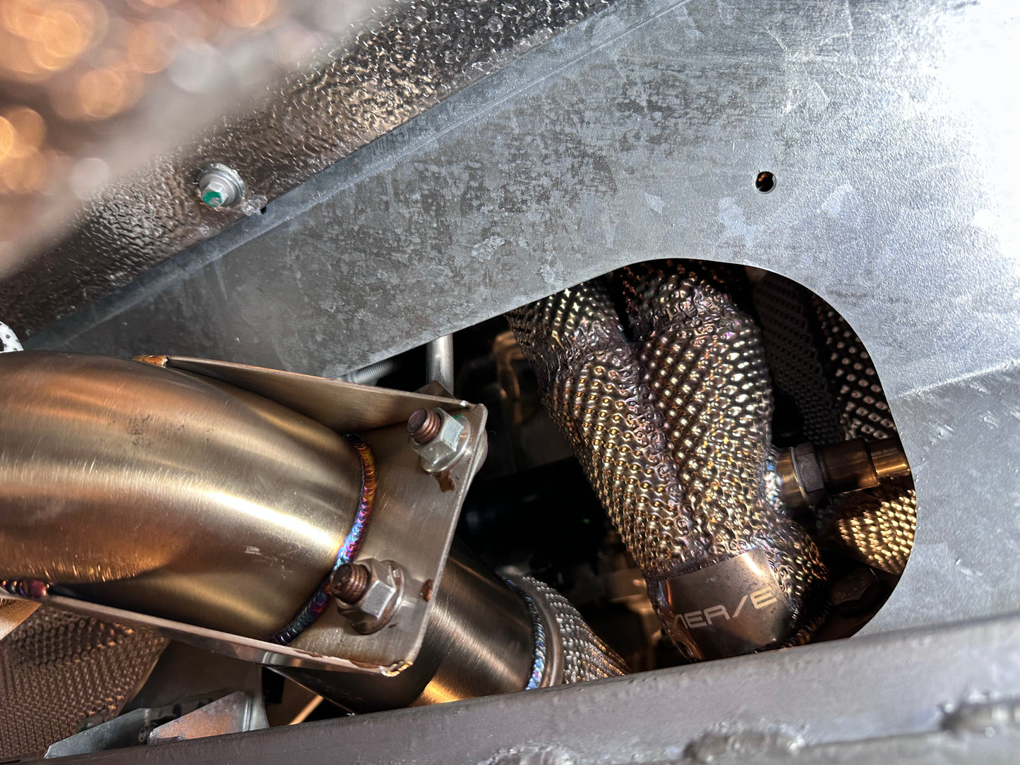 Emira V6 Titanium exhaust system by Aerie Performance