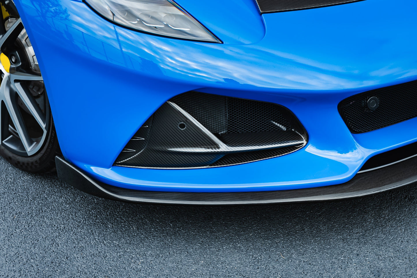Emira Carbon Fiber Front Spitter by Aerie Performance