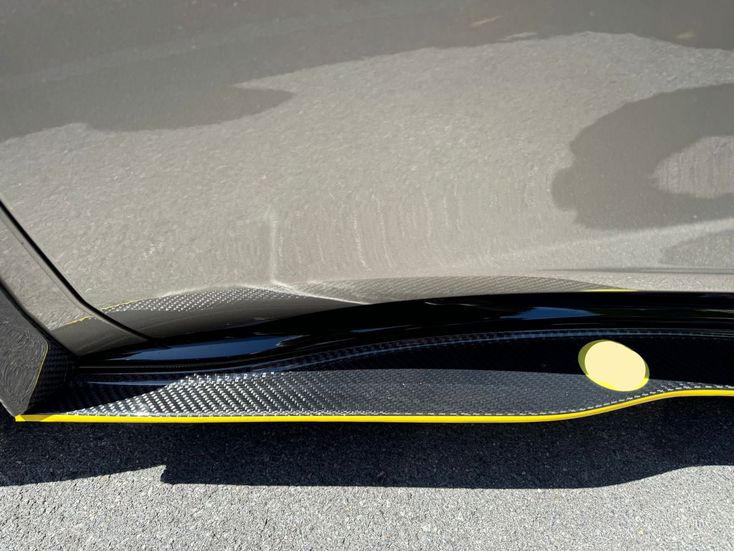 Emira Carbon Fiber side skirts by Aerie Performance