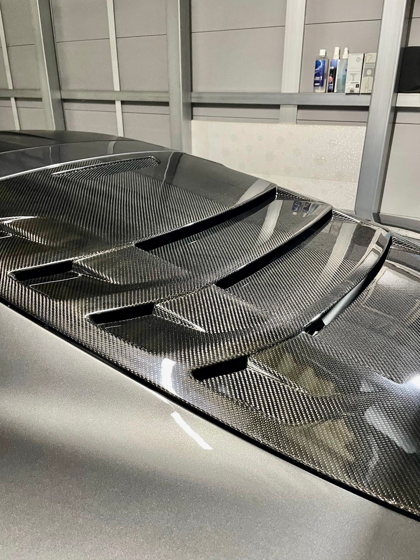 Lotus Exige V6 Carbon Fibre Louvered Tailgate