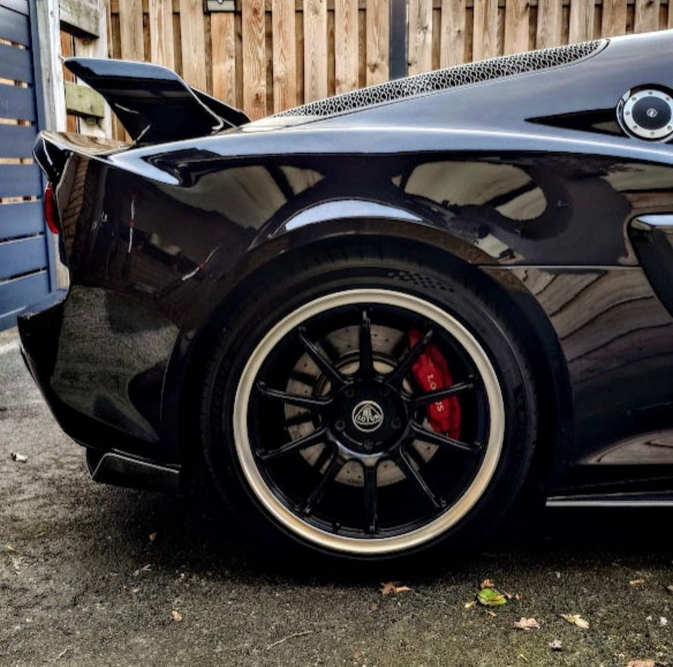 Lotus Exige V6 Forged Wheels Satin Black Diamond Cut Type 25 Edition