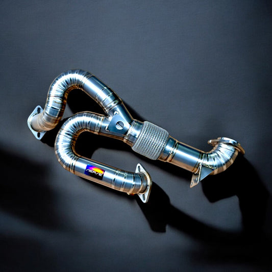 Emira V6 Titanium Y-pips By Aerie Performance.