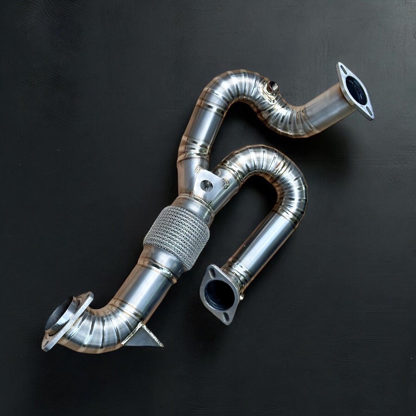 Emira V6 Titanium Y-pips By Aerie Performance.
