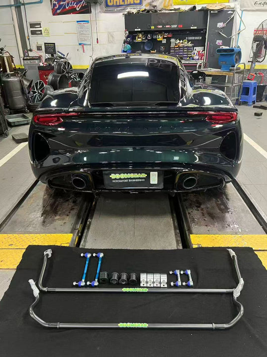 Lotus Emira Adjustable Sway Bar Front and Rear by Boomgear
