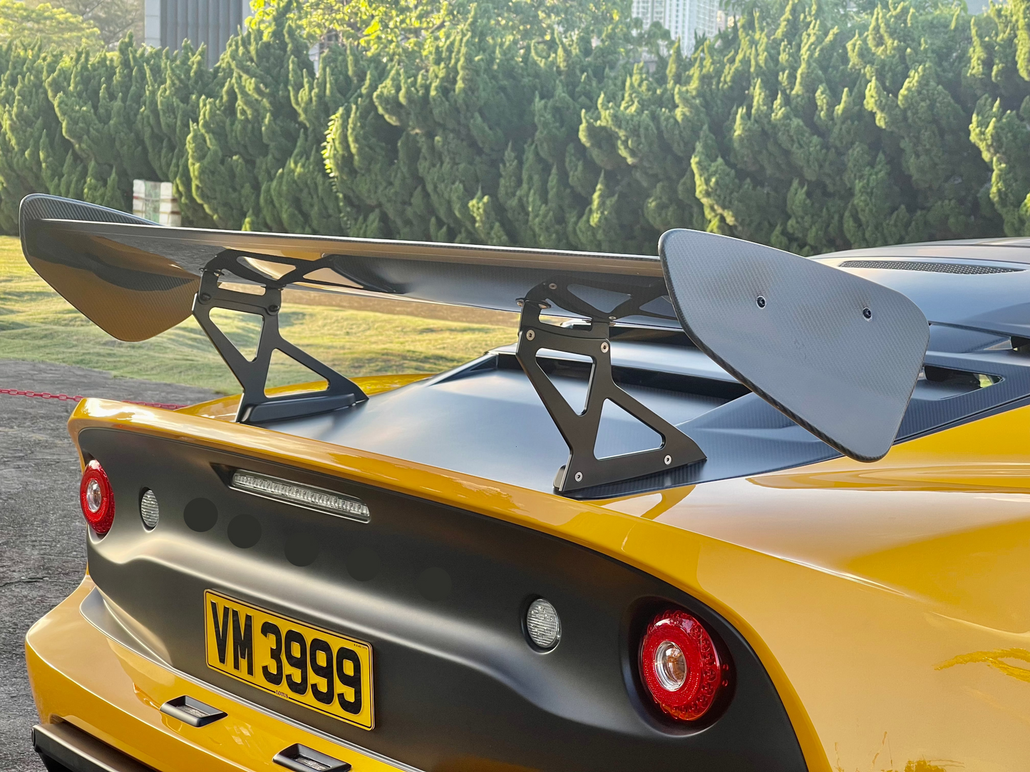 Lotus Exige CUP380 Carbon Fiber Rear Wings