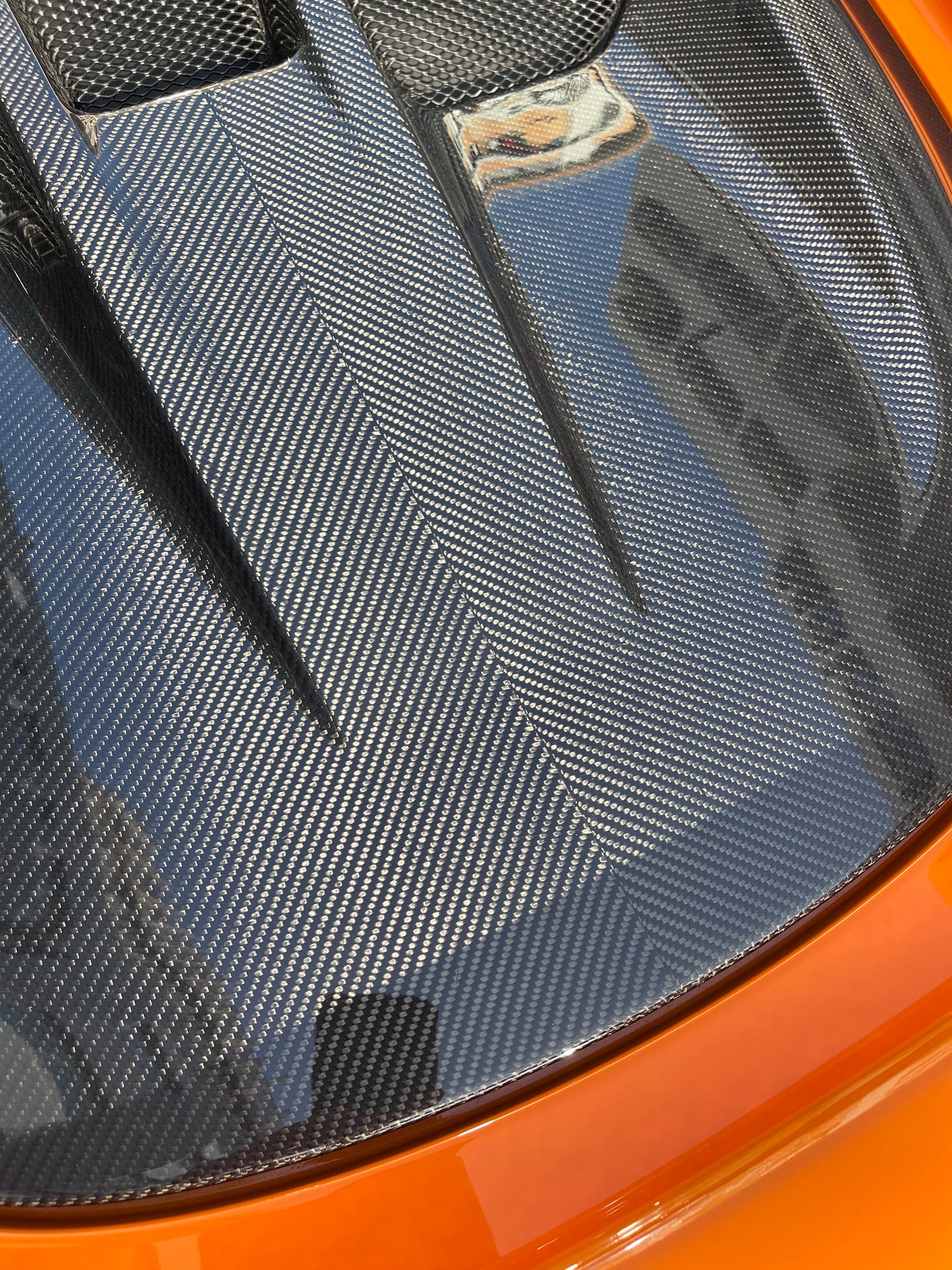 Lotus Elise V Weave Carbon Fiber Engine Cover