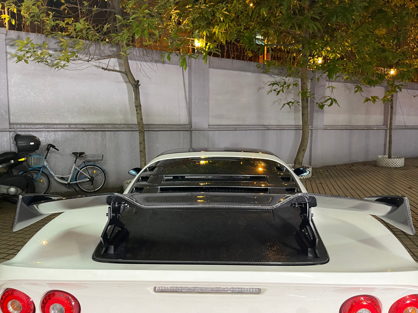 Lotus Exige 380Sports V Weave Carbon Fibre Rear Wing
