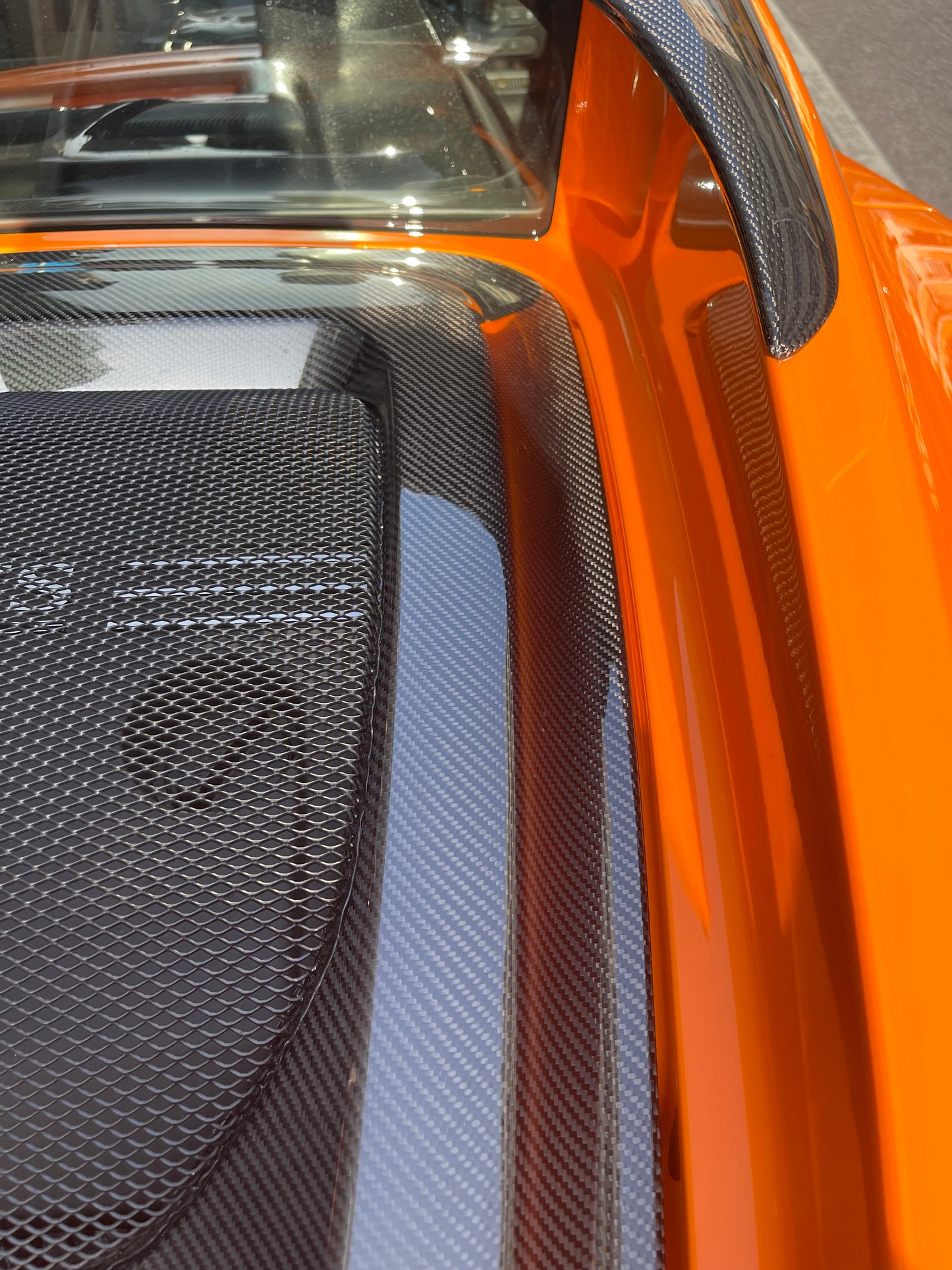 Lotus Elise V Weave Carbon Fiber Engine Cover