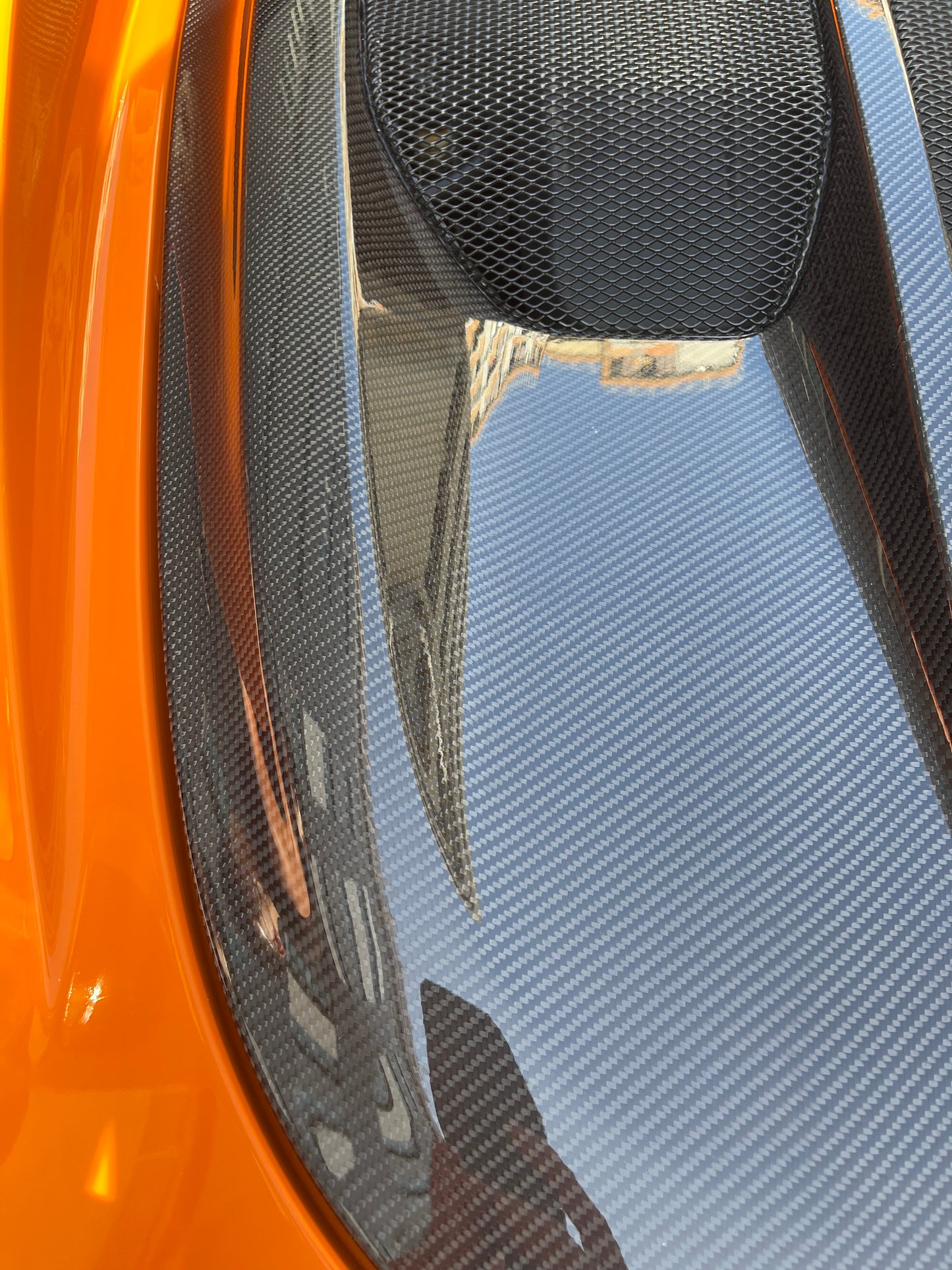 Lotus Elise V Weave Carbon Fiber Engine Cover