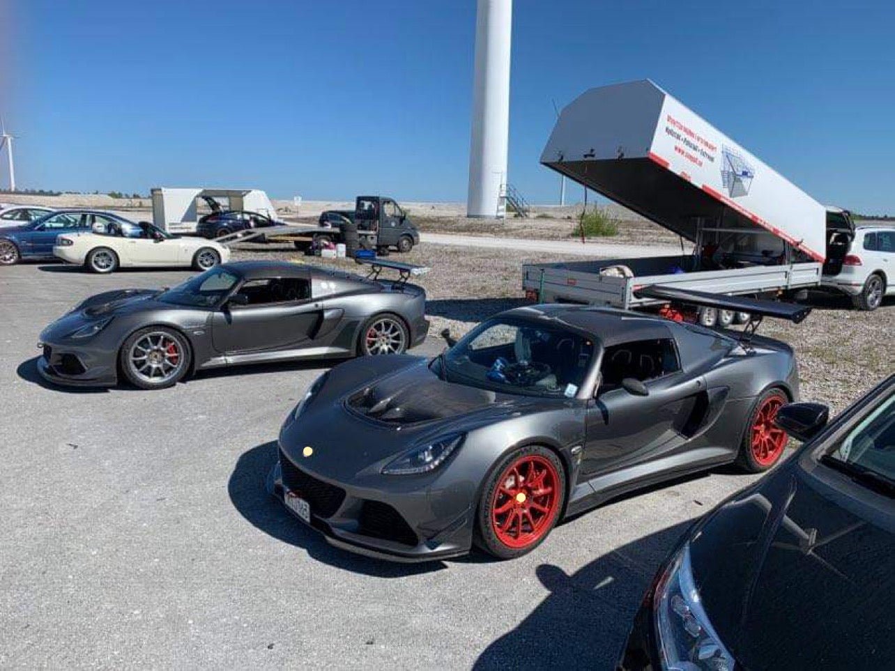 Lotus Exige V6 Forged Wheels Candy Red