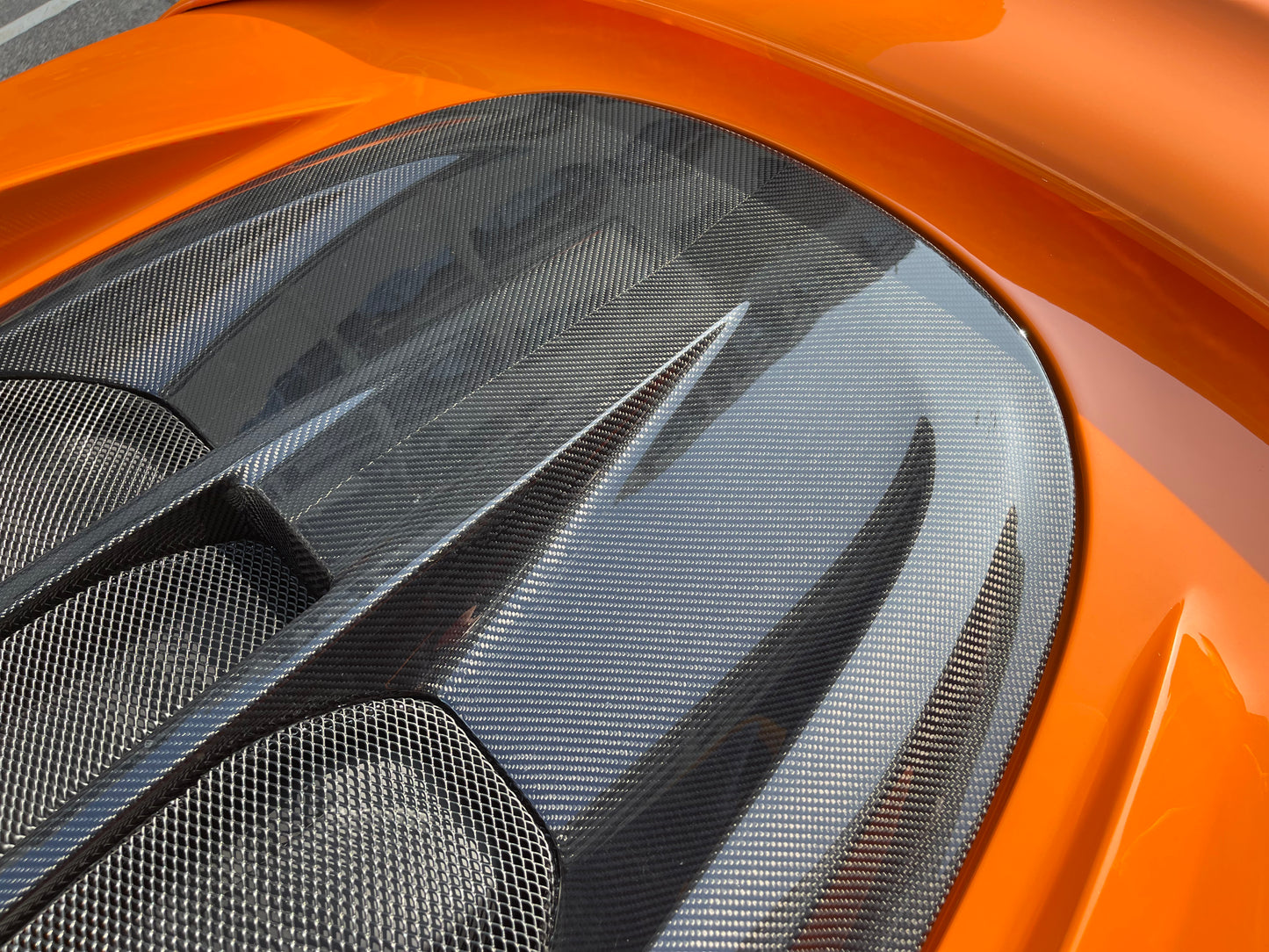 Lotus Elise V Weave Carbon Fiber Engine Cover
