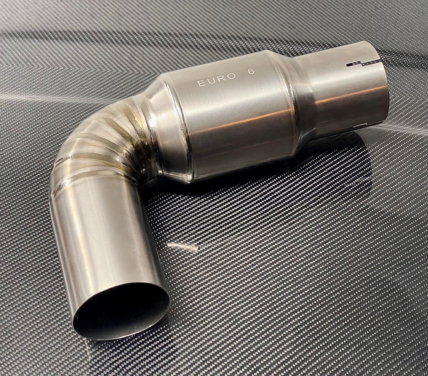 EURO 6 titanium lightweight catalysts pipe by Aerie performance