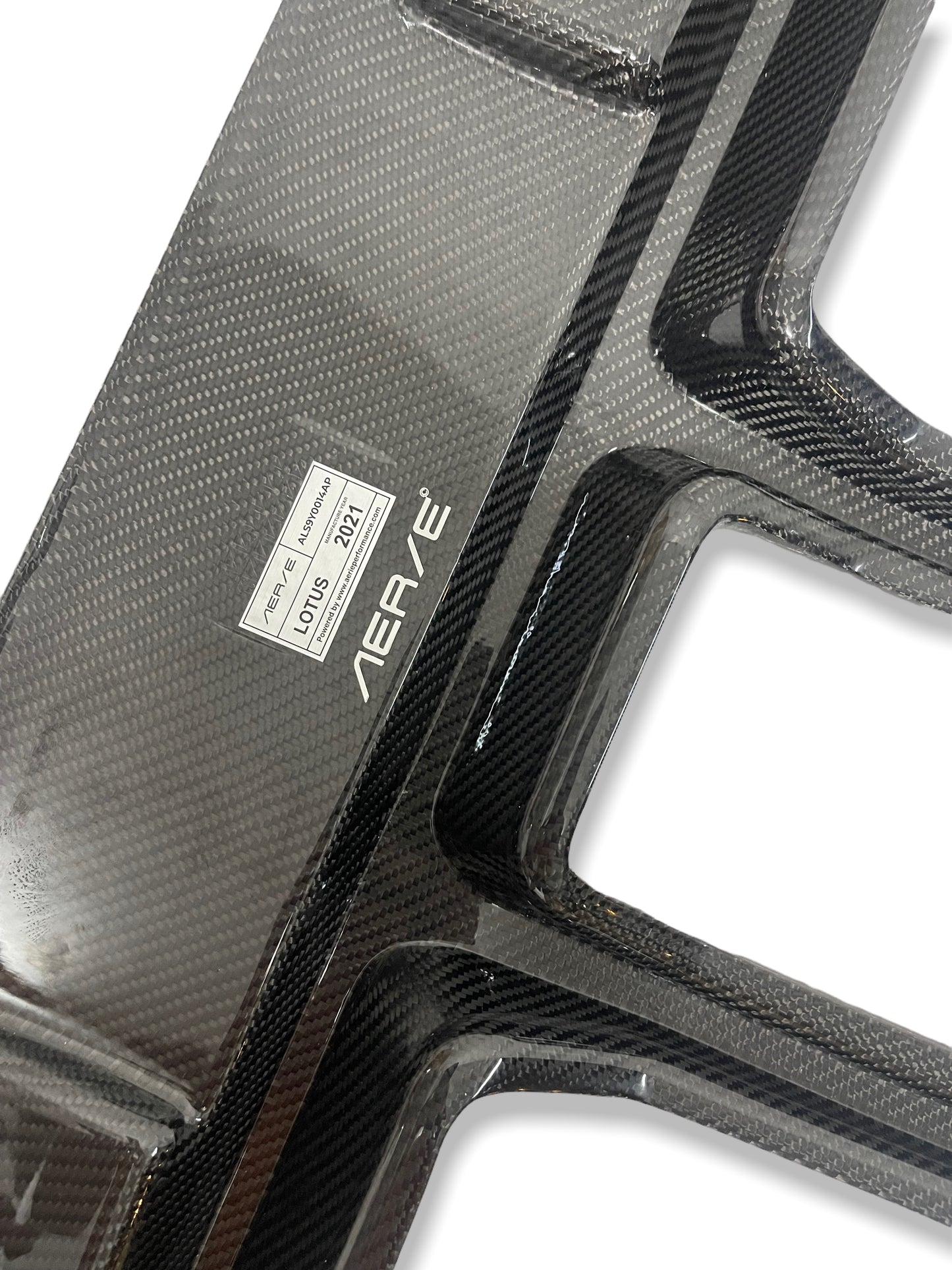 Lotus Elise V Weave Carbon Fiber Engine Cover