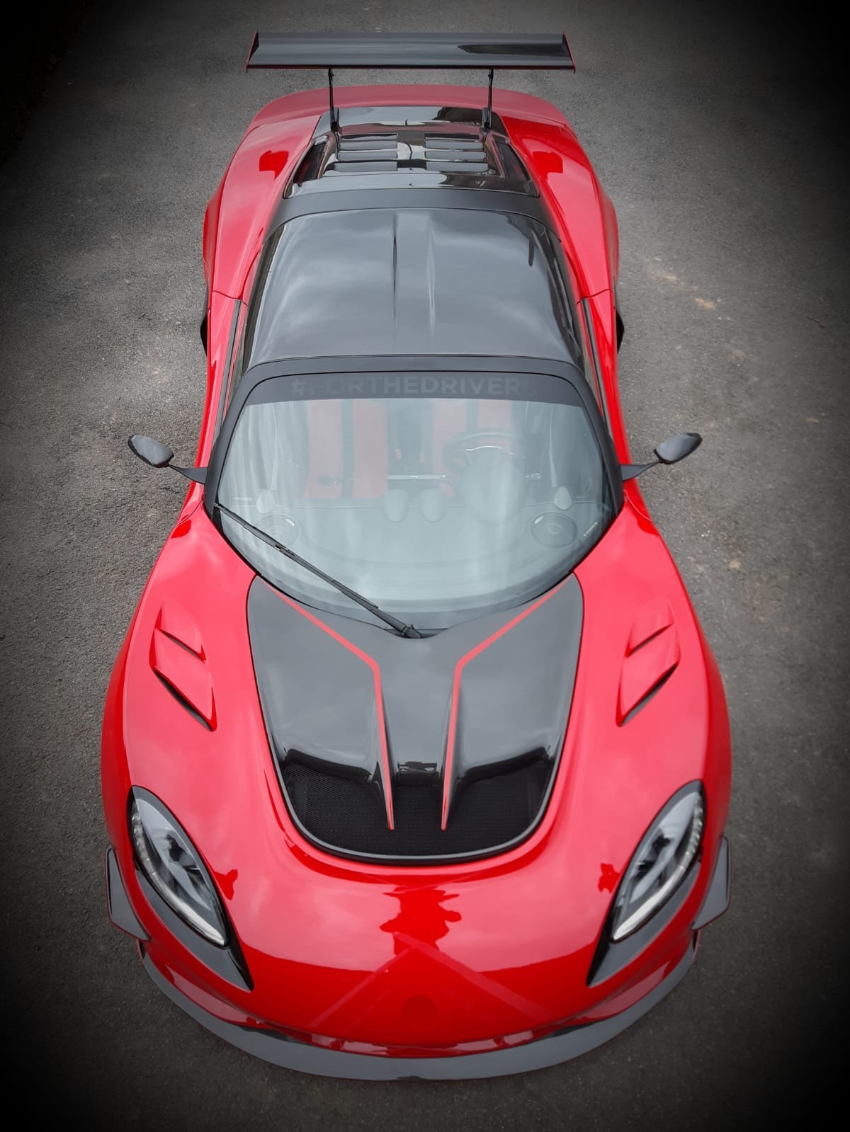 Lotus Exige CUP430 Carbon Fibre Front Splitter