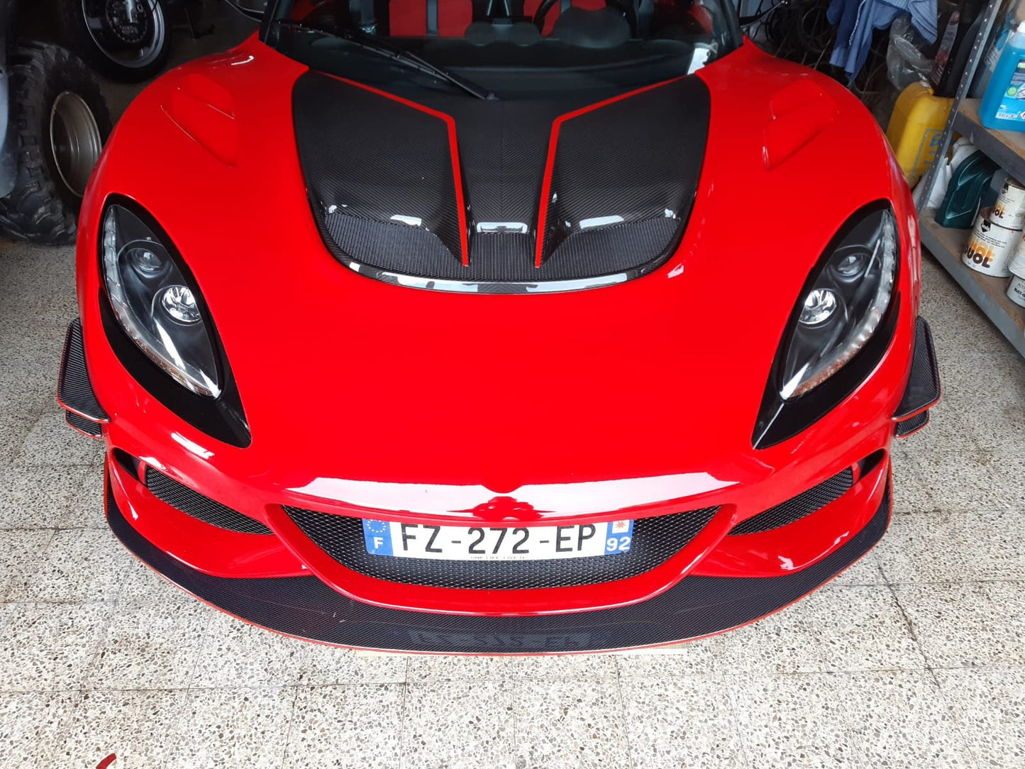 Lotus Exige CUP430 Carbon Fibre Front Splitter