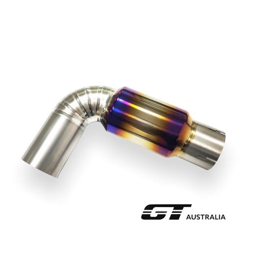 Titanium track-day silencer by GT AUSTRALIA