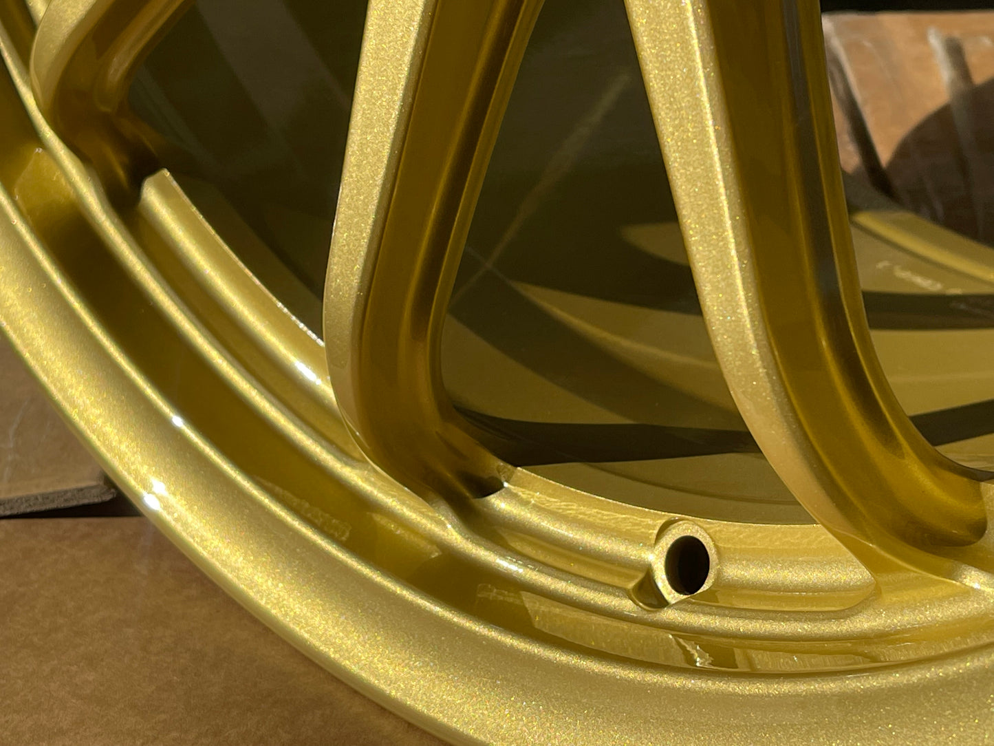Lotus Exige V6 Forged Wheels Gold