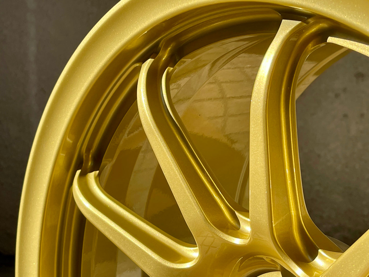 Lotus Exige V6 Forged Wheels Gold
