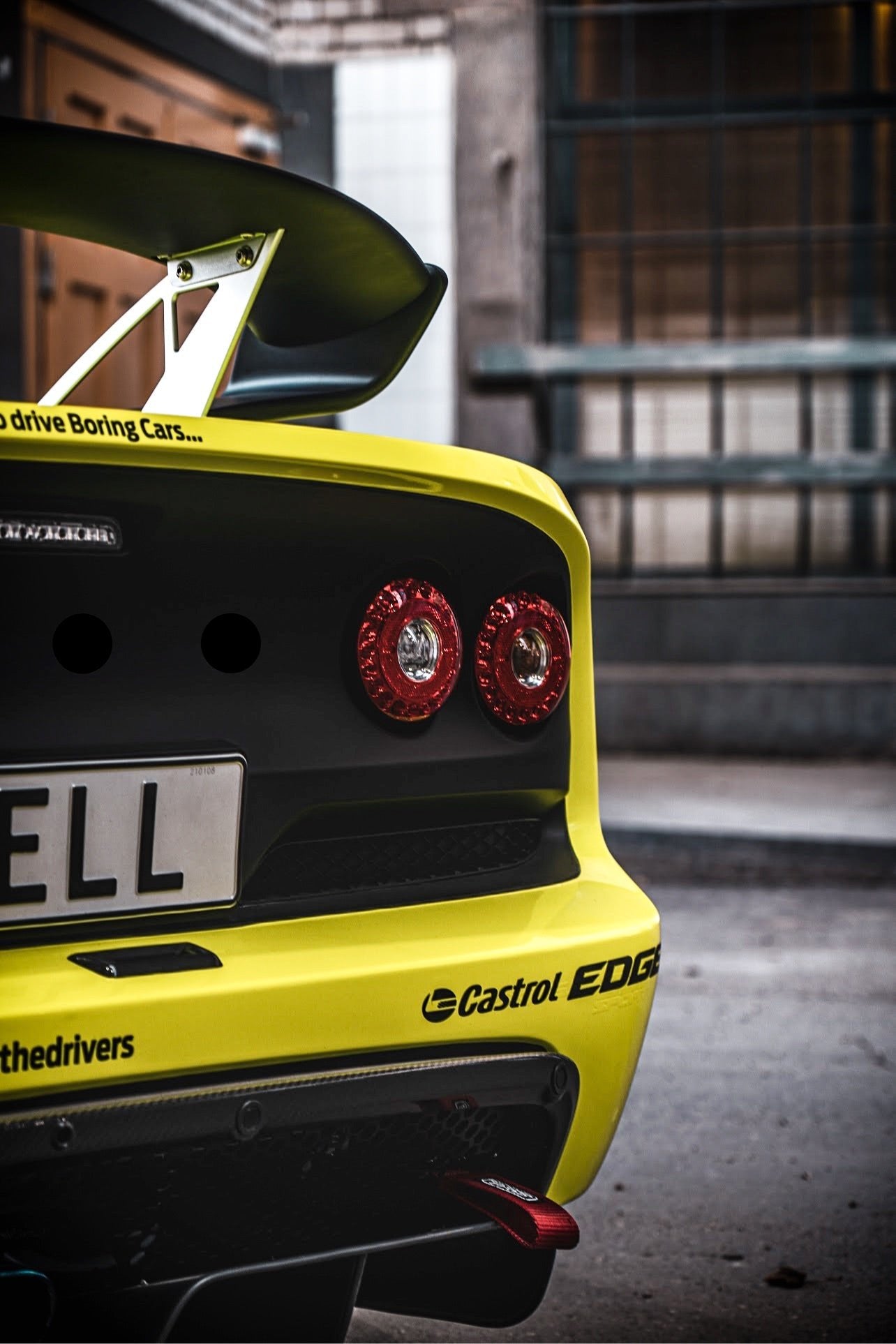 Lotus Exige V6 Carbon Fibre Rear Diffuser Finisher