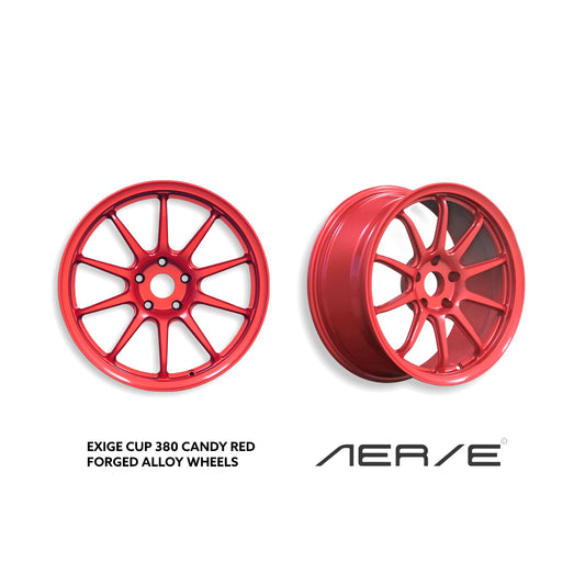 Lotus Exige V6 Forged Wheels Candy Red