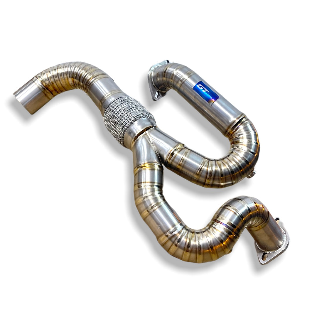 Lotus Evora titanium y-pipe by GT Australia