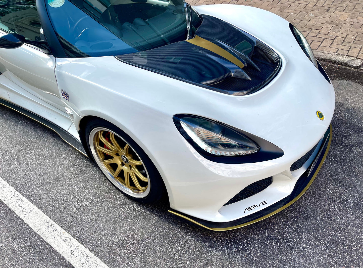 Lotus Exige CUP430 Carbon Fibre Front Splitter