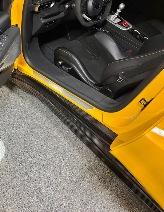 Emira Carbon Fiber OEM Moulded Side Skirts (Replacement)