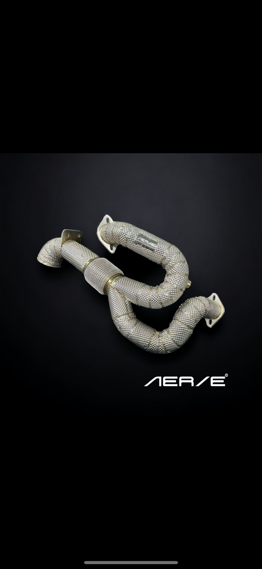 Evora GT Premium Heat Insulation Y-pipe by Aerie Performance