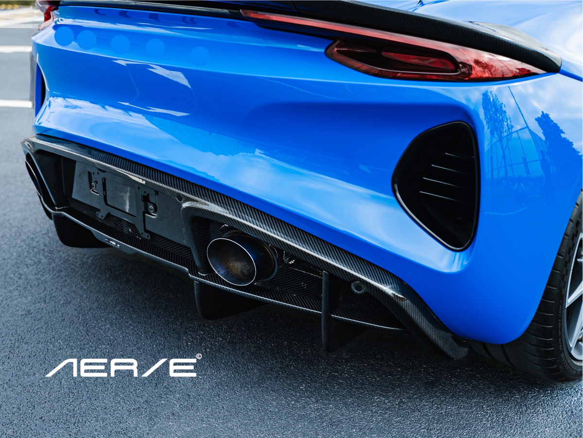 Lotus Emira Carbon Fiber Diffuser Surround – AERIE Performance