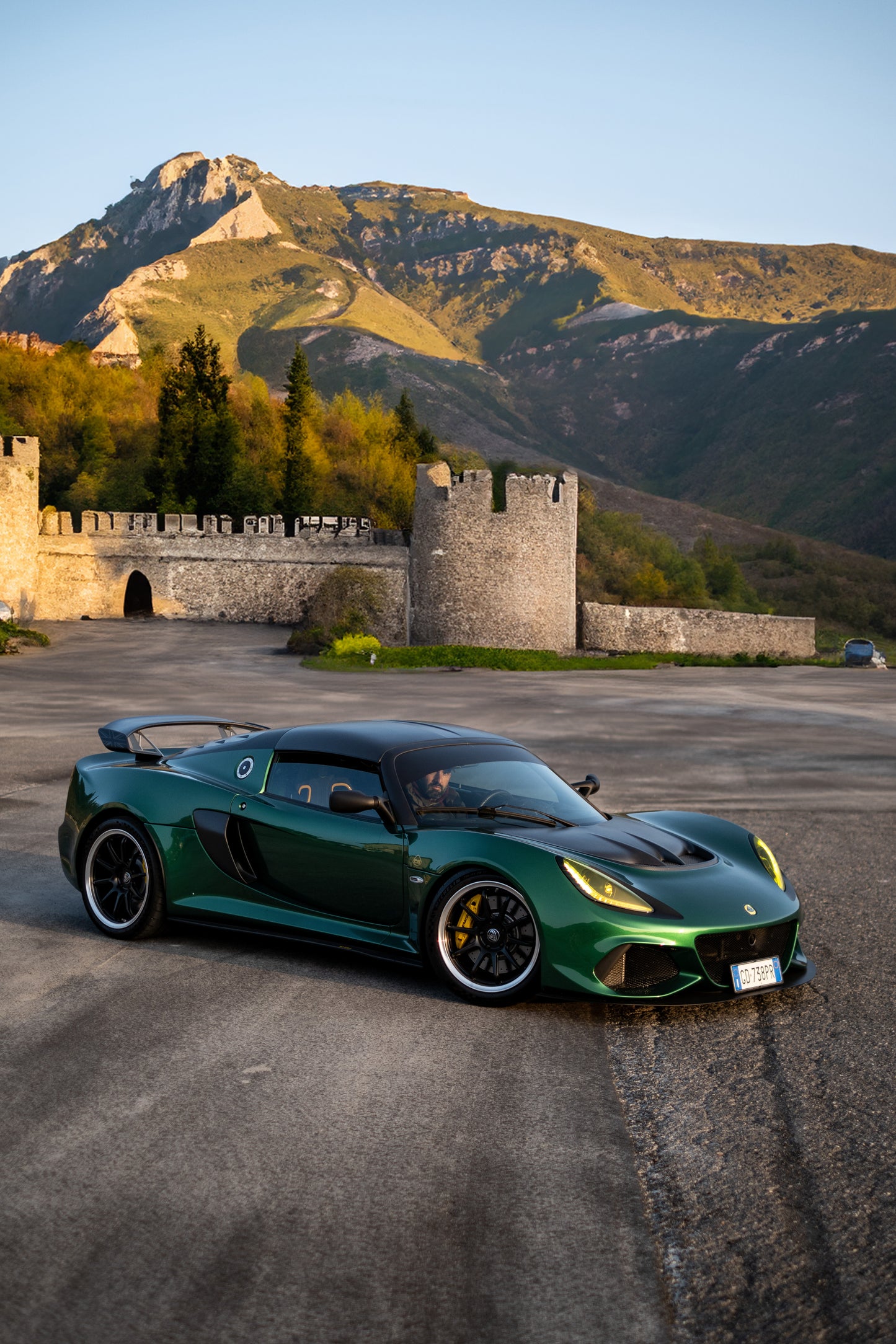 Lotus Exige V6 Forged Wheels Satin Black Diamond Cut Type 25 Edition