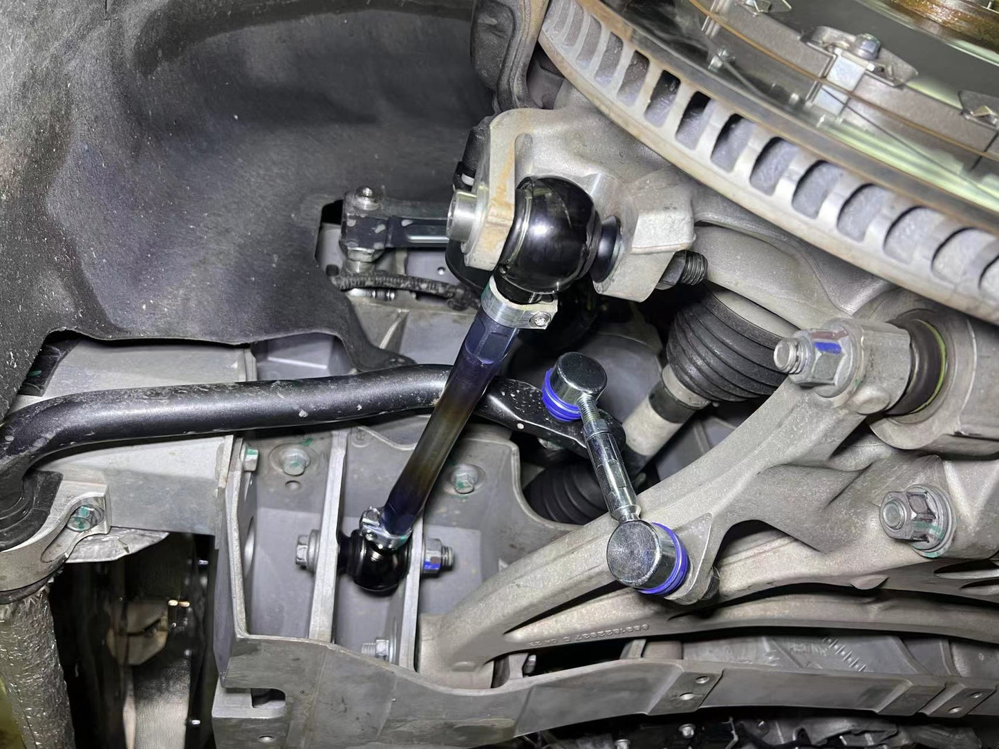 Emira Titanium Alloy Rear Toe link kit by Boomgear