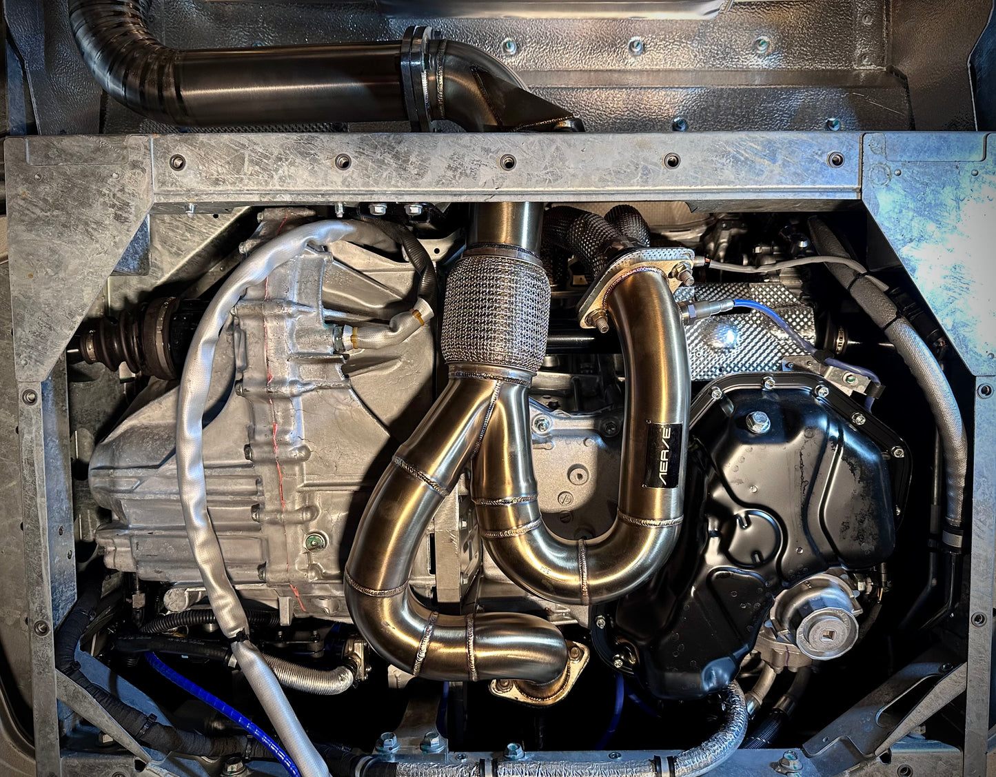 Emira V6 Titanium exhaust system by Aerie Performance