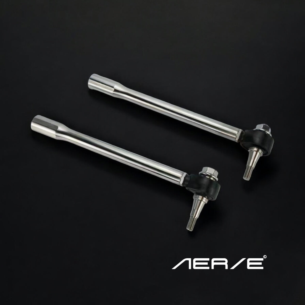 Emira adjustable front track rod ends kit by aerie performance