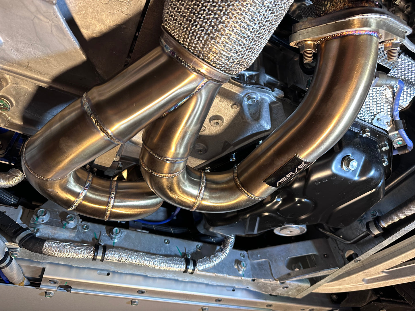 Lotus Emira V6 Y-pipe by Aerie Performance
