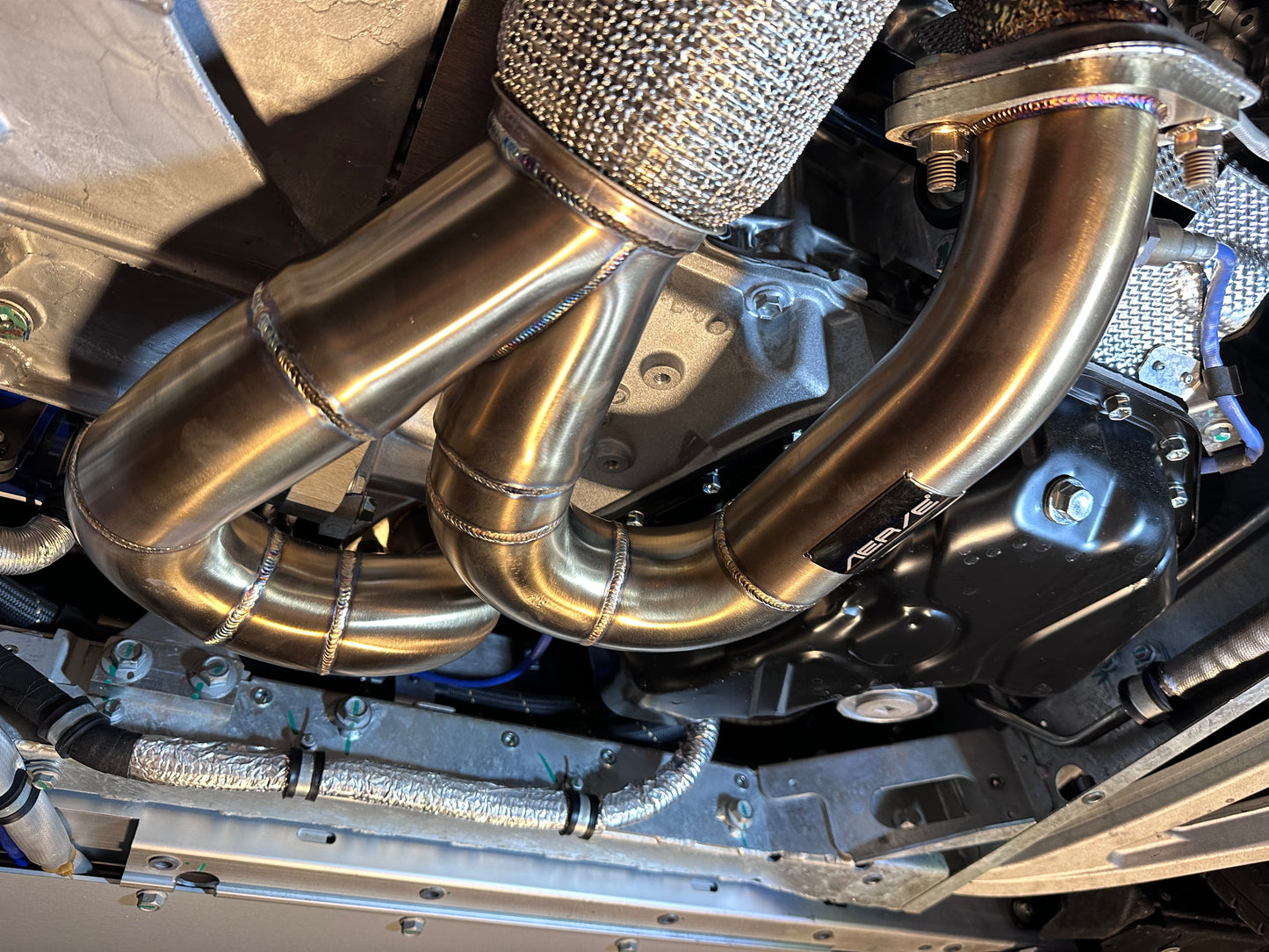 Emira V6 Titanium exhaust system by Aerie Performance