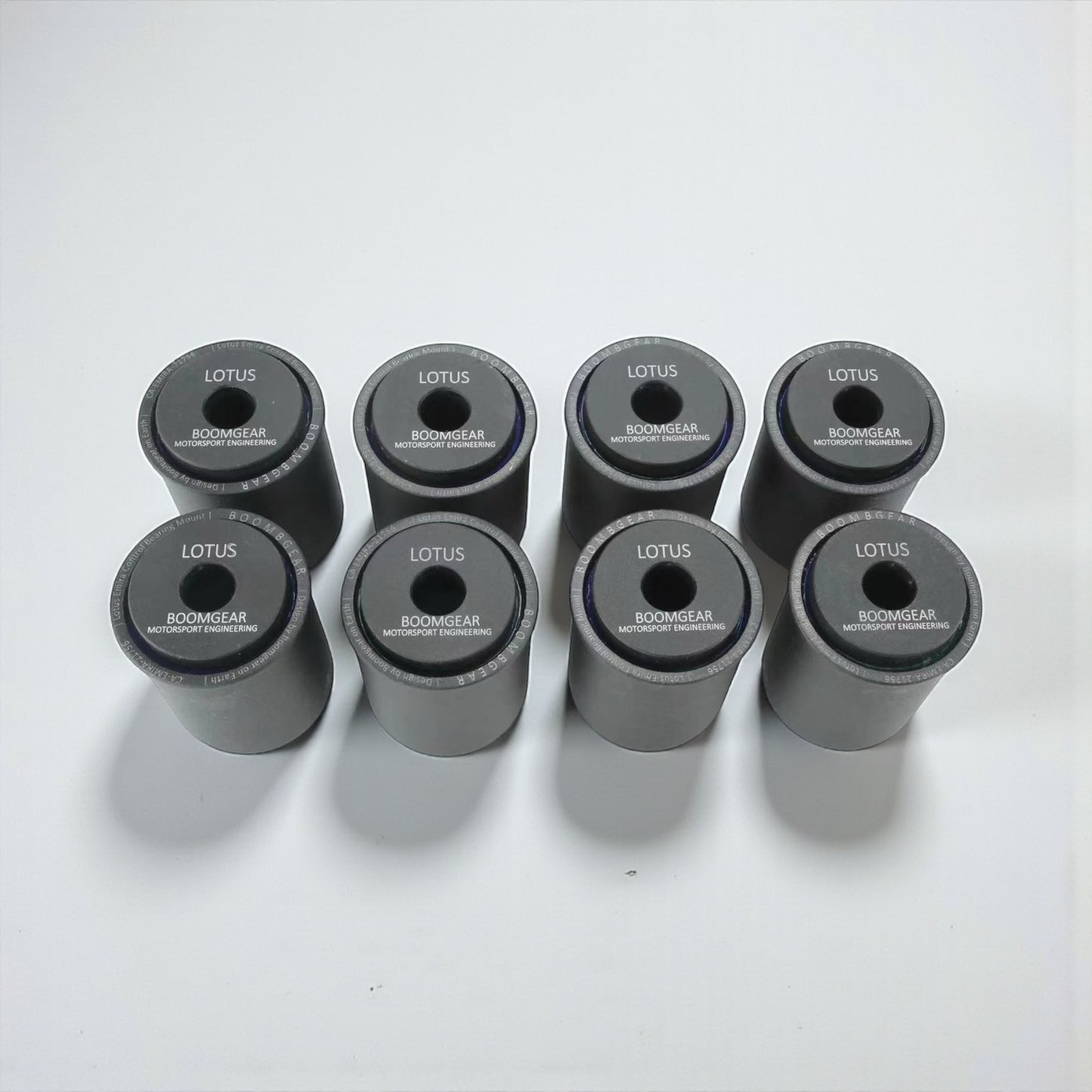 Lotus Emira Front and Rear Lower Control Arm Unitball Bearing kit by Boomgear