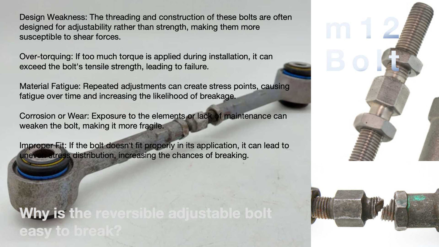 Emira Titanium Alloy Rear Toe link kit by Boomgear