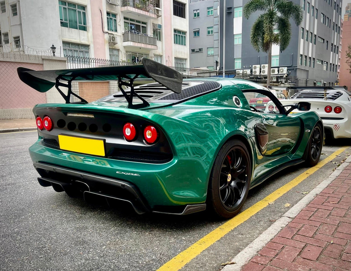 Exige Rear Lotus Exige CUP380 Carbon Fiber Rear Wings – AERIE Performance