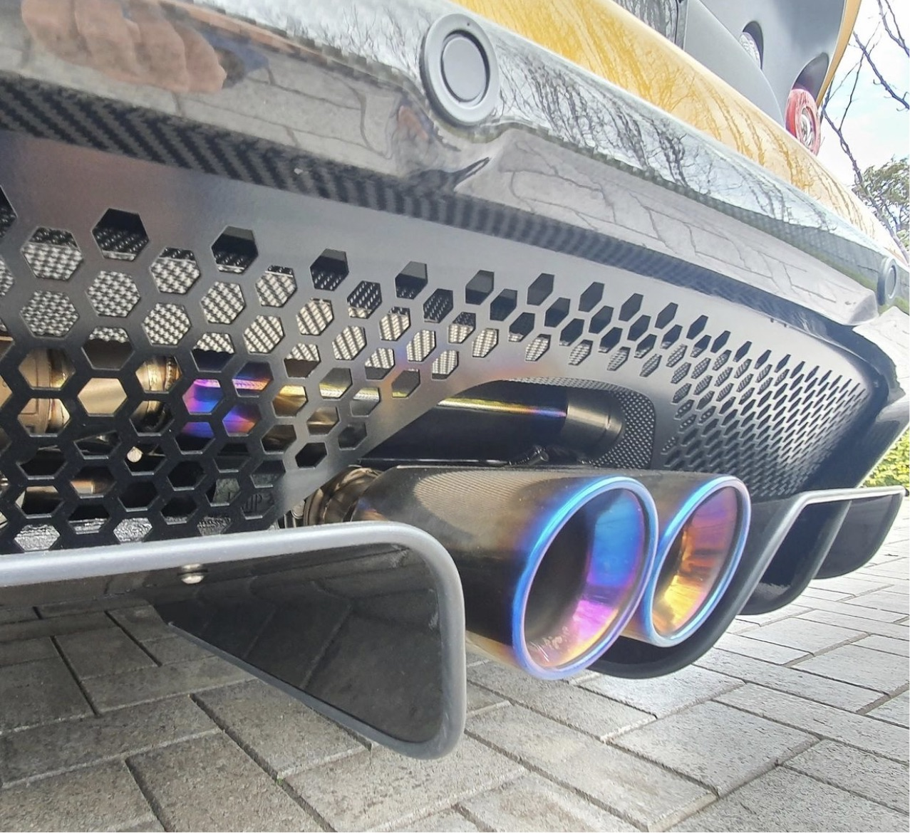 Lotus Exige 410 Sport Titanium exhaust systems by Aerie performance