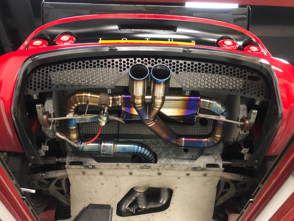 Lotus Exige V6 titanium performance exhaust by Australia GT