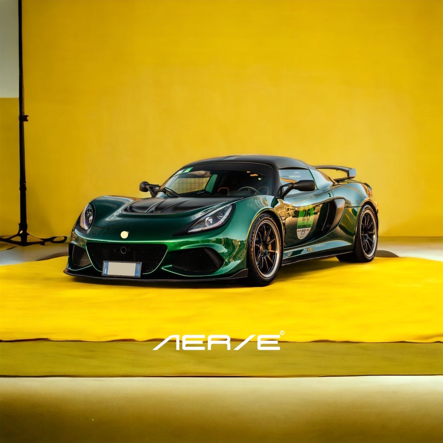 Lotus Exige V6 Forged Wheels Satin Black Diamond Cut Type 25 Edition