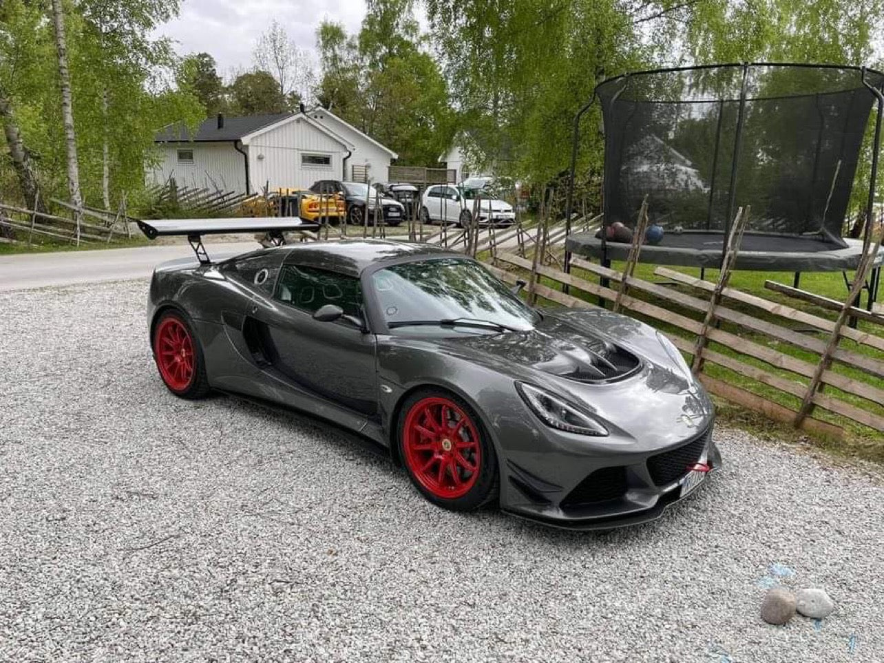 Lotus Exige V6 Forged Wheels Candy Red