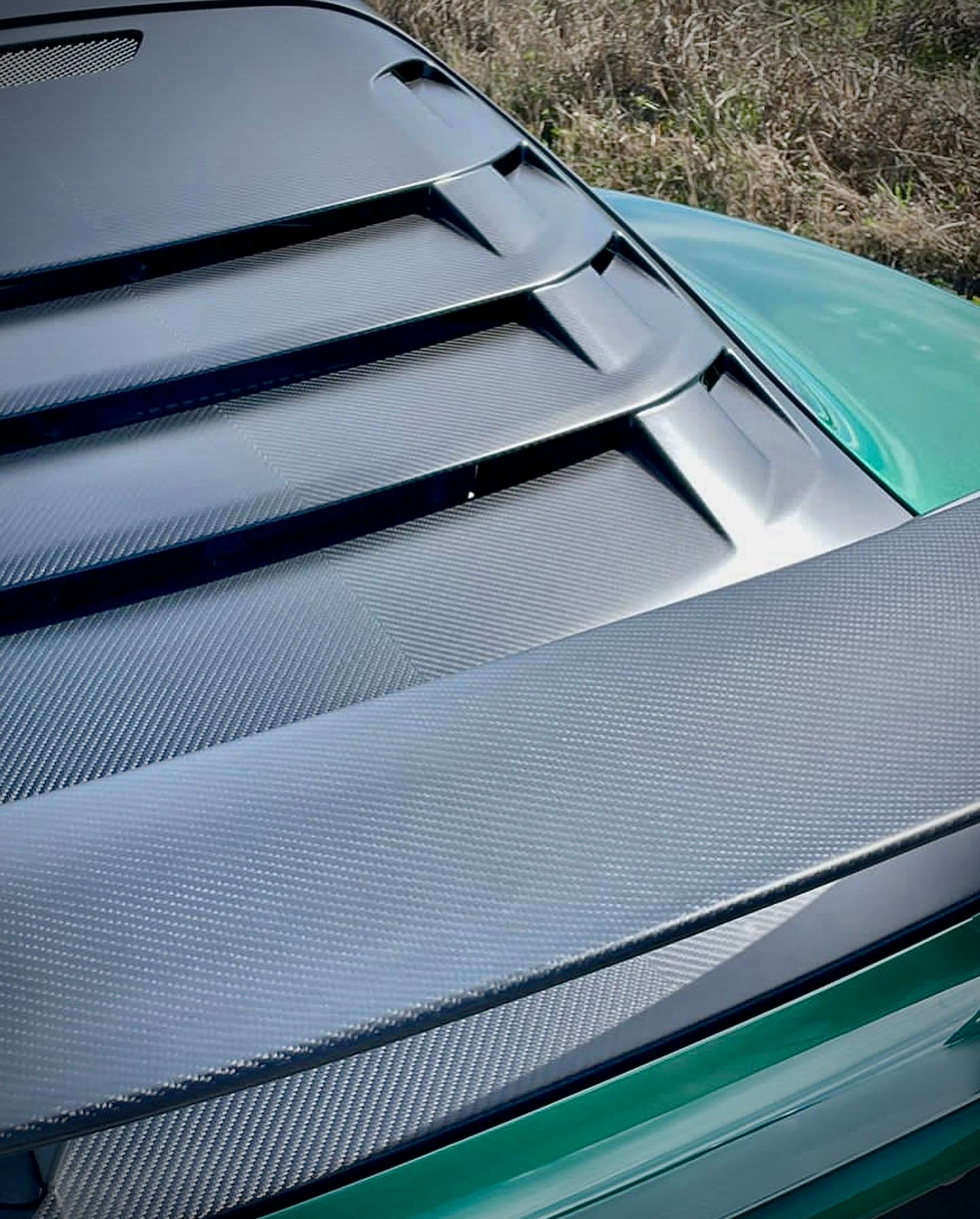 Lotus Exige V6 Carbon Fibre Louvered Tailgate