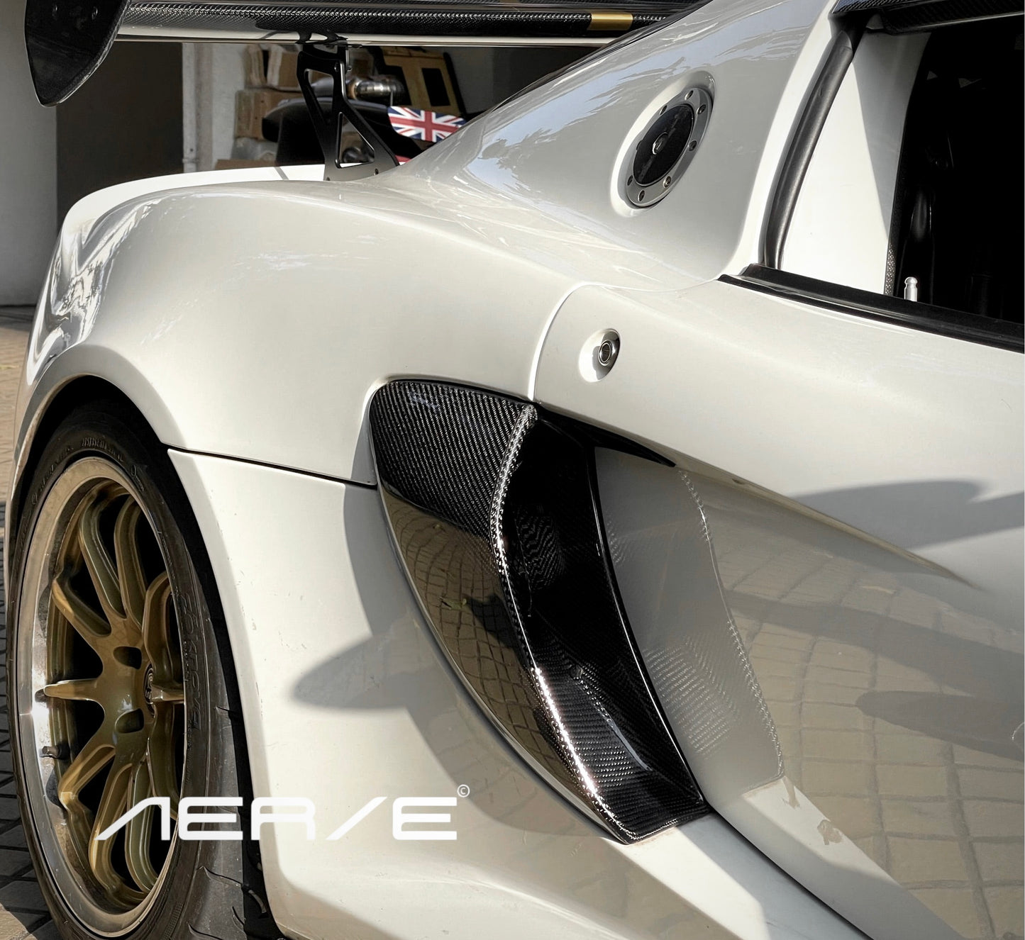 Lotus Exige CUP430 Carbon Fibre Side Scoops (NEW VERSION)