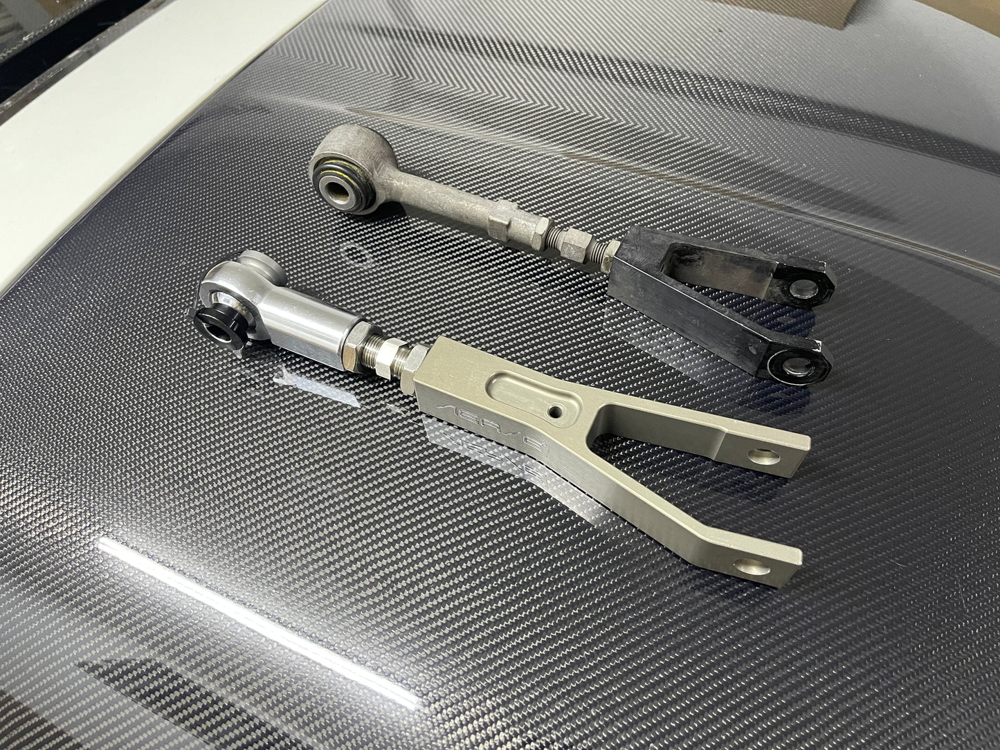 Lotus Exige V6 toe link and outer clevis upgrade kit