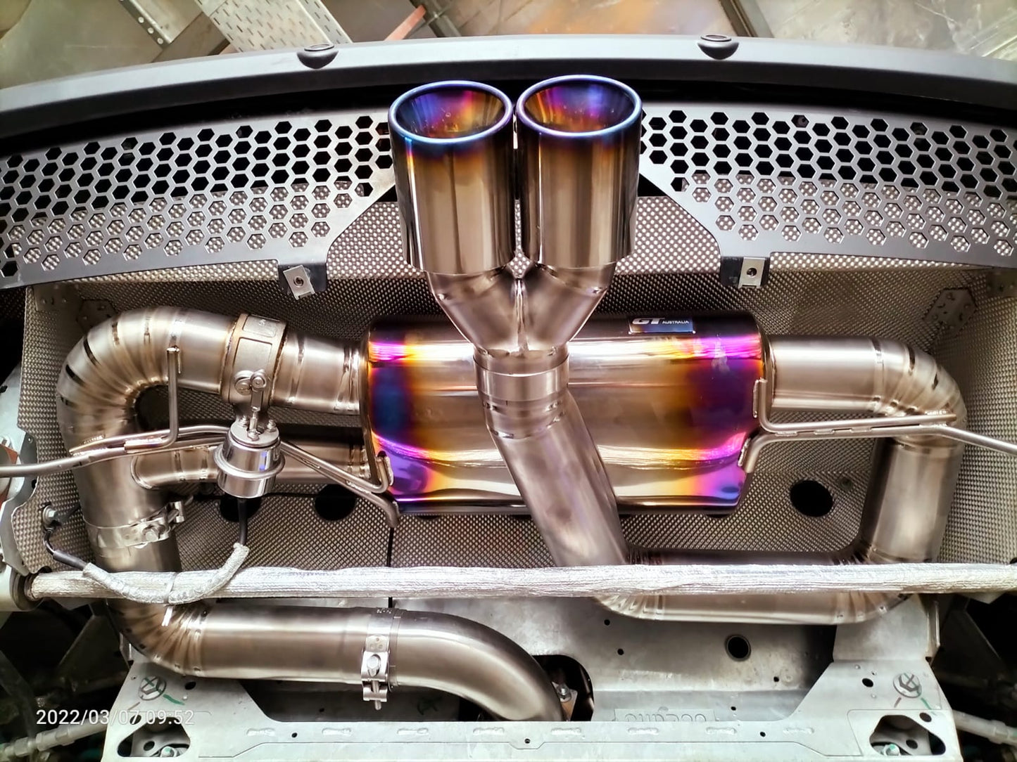 Lotus Exige V6 titanium performance exhaust by Australia GT