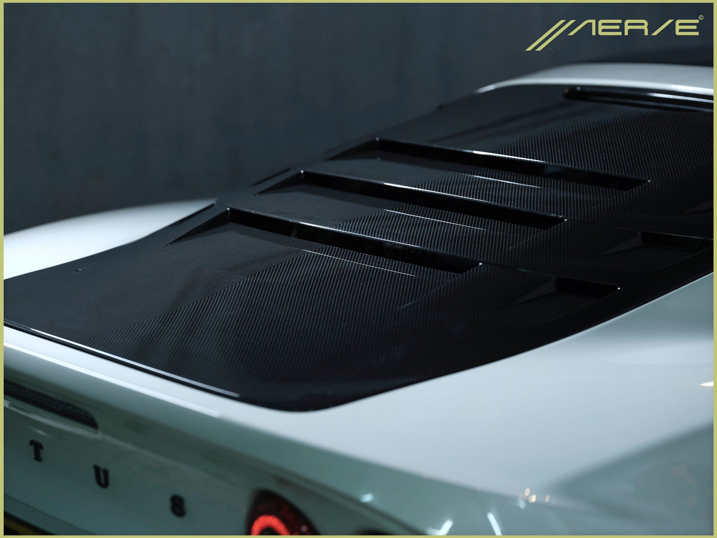 Lotus Exige V6 Carbon Fibre Louvered Tailgate